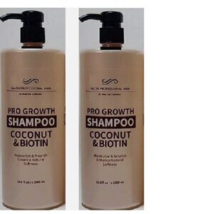 Dead Sea Collection Shampoo Coconut Biotin 33.8oz 2PK